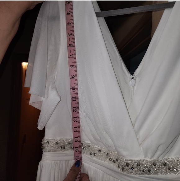 Torrid Maxi Mesh Empire Waist Wedding Gown - Picture 6 of 7